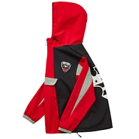 Veste Anorak à demi-zip unisexe Live Breathe Futbol D.C. United Tekker noire