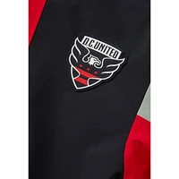 Veste Anorak à demi-zip unisexe Live Breathe Futbol D.C. United Tekker noire