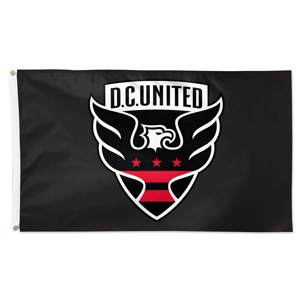 WinCraft D.C. United 3' x 5' Drapeau unilatéral d'équipe