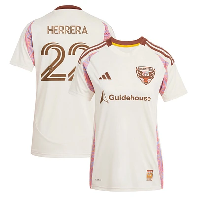 Maillot réplique du joueur adidas Aaron Herrera Natural D.C. United 2025 The Soul Kit pour femme