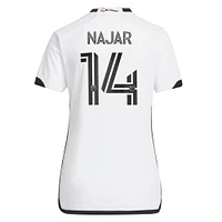 Femme adidas Andy Najar Blanc D.C. United 2023 The Cherry Blossom Kit Replica Player Jersey