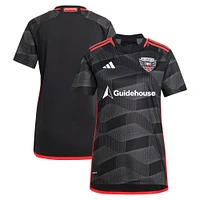 Women's adidas  Black D.C. United 2024 The Icon Kit Replica Jersey