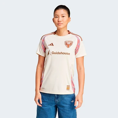 Women's adidas  Natural D.C. United 2025 The Soul Kit Replica Jersey