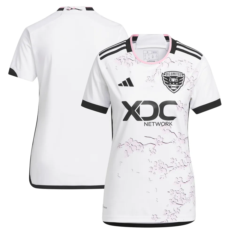 Lids D.C. United adidas Women's 2023 The Cherry Blossom Kit Replica Jersey  - White