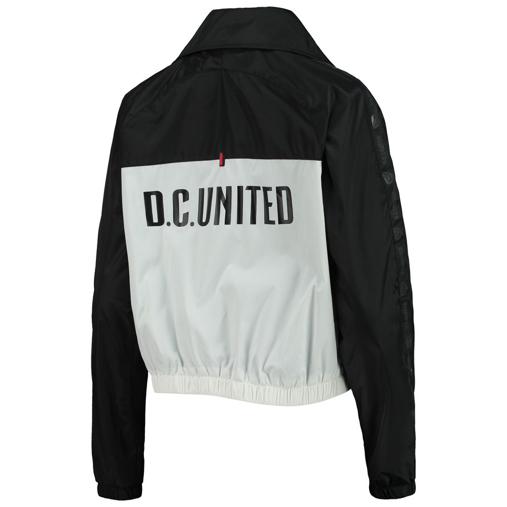 Women's The Wild Collective Black D.C. United Anthem Full-Zip Jacket