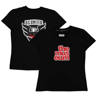 T-shirt noir The Museum x D.C. United pour femme