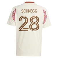 Maillot de joueur réplique adidas David Schnegg Natural D.C. United 2025 The Soul Kit pour jeunes
