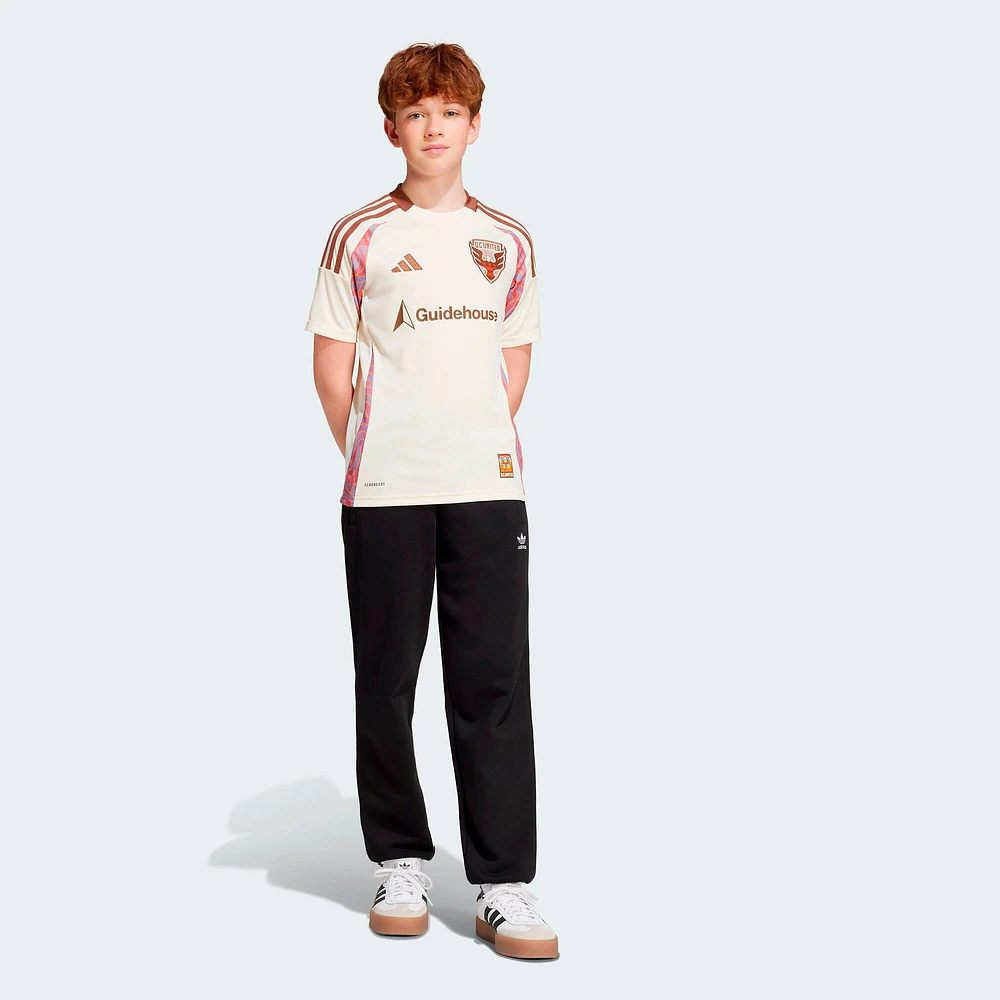 Youth adidas  Natural D.C. United 2025 The Soul Kit Replica Jersey