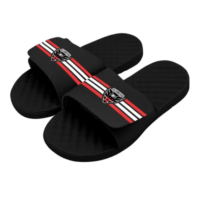 D.C. United ISlide Youth Stripe Slide Sandals - Black