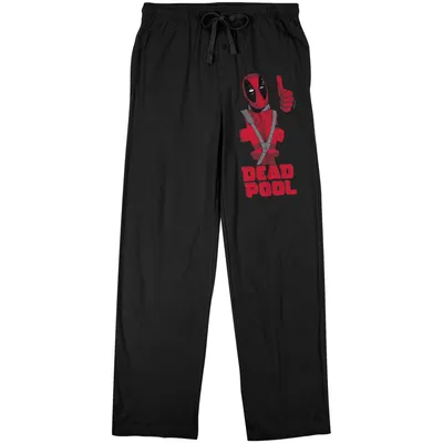 Deadpool BIOWORLD Pajama Pants - Black