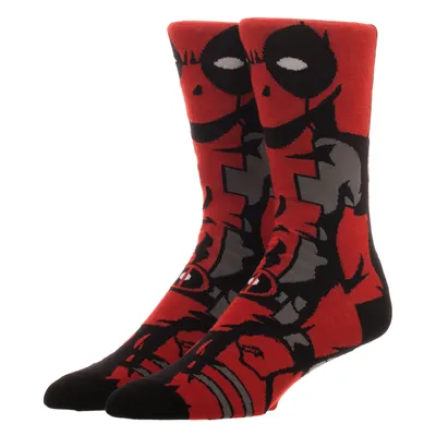 Deadpool BIOWORLD Crew Socks
