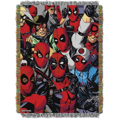 Deadpool The Northwest Group Multiverse 46'' x 60'' Woven Tapestry Throw Blanket