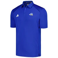 Men's adidas Royal Delaware Fightin' Blue Hens Classic AEROREADY Polo