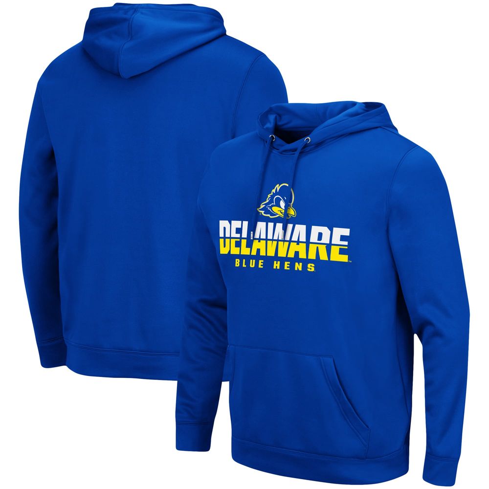 Men's Colosseum Royal Delaware Fightin' Blue Hens Lantern Pullover Hoodie