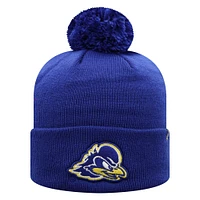 Men's Top of the World Royal Delaware Fightin' Blue Hens Tow Cuffed Knit Hat with Pom