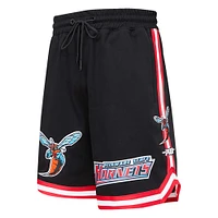 Men's Pro Standard Black Delaware State Hornets University Classic Shorts