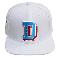 Men's Pro Standard White Delaware State Hornets Wool Snapback Hat