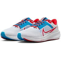 Chaussure de course unisexe Nike White Delaware State Hornets Zoom Pegasus 40