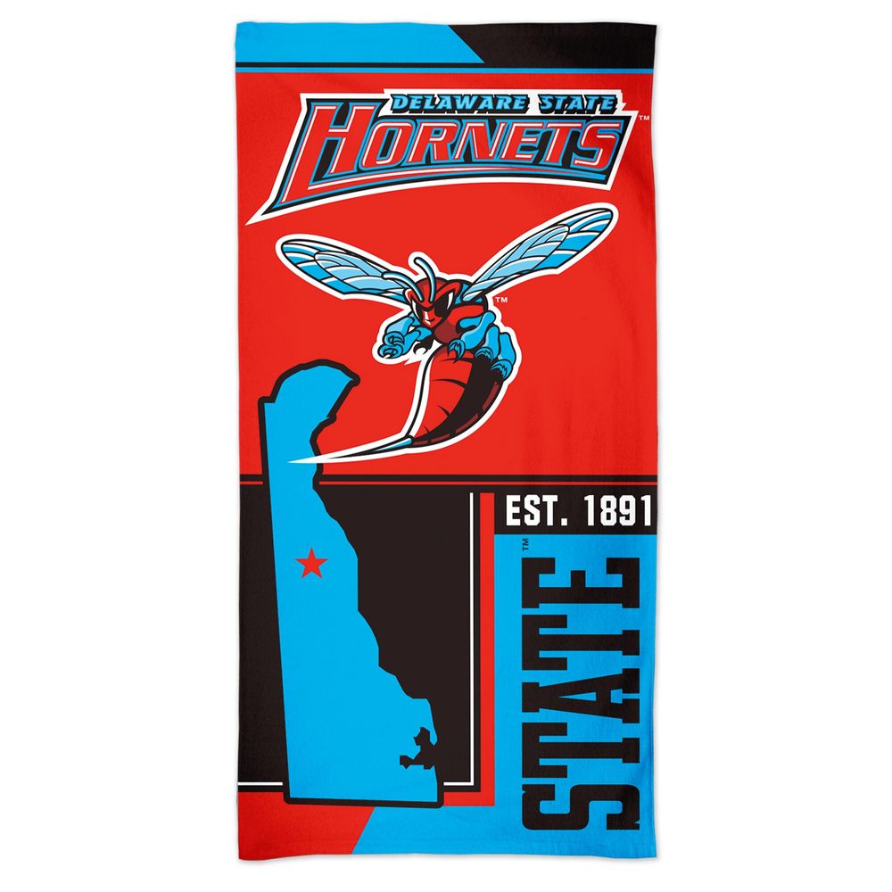 WinCraft Delaware State Hornets 60'' x 30'' State Spectra Beach Towel