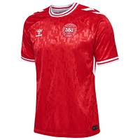 Maillot réplique domicile de l'équipe nationale du Danemark 2024 rouge pour homme