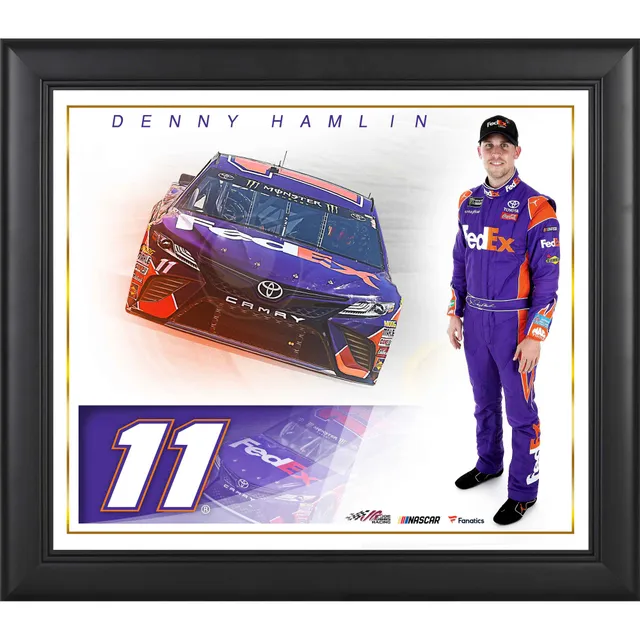 Lids Denny Hamlin Fanatics Authentic Framed 15 x 17 2020 Toyota 500  Champion Collage