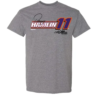 Denny Hamlin Joe Gibbs Racing Team Collection Lifestyle 1-Spot T-Shirt - Gray