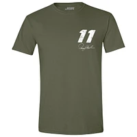 Men's Joe Gibbs Racing Team Collection Green Denny Hamlin Flag T-Shirt