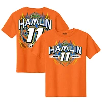 Youth Joe Gibbs Racing Team Collection  Orange Denny Hamlin Name & Number T-Shirt