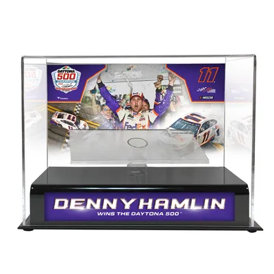 Denny Hamlin Fanatics Authentic Daytona 500 Champion 1:24 Die Cast Display Case with Sublimated Plate
