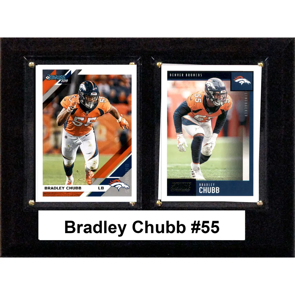 Lids Bradley Chubb Denver Broncos 6'' x 8'' Plaque