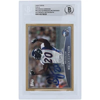 Brian Dawkins Denver Broncos Autographed 2009 Topps Gold #30 #/2009 Beckett Fanatics Witnessed Authenticated Card 