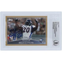 Brian Dawkins Denver Broncos Autographed 2009 Topps Gold #30 #/2009 Beckett Fanatics Witnessed Authenticated Card 