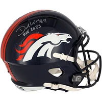 DeMarcus Ware Denver Broncos Autographed Riddell Speed Replica Helmet with "HOF 23" Inscription