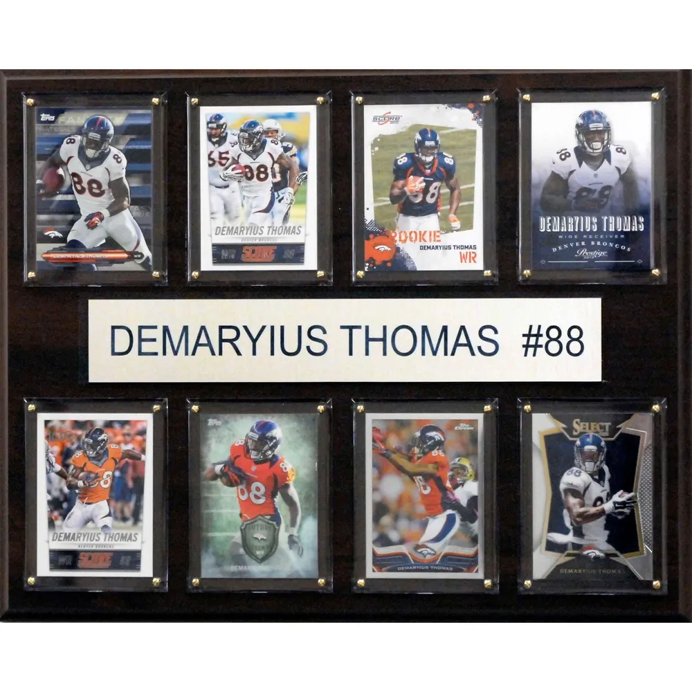 Lids Denver Broncos Fanatics Exclusive Parallel Panini Instant NFL Week 14  Broncos Honor Demaryius Thomas Single Trading Card - Limited Edition of 99