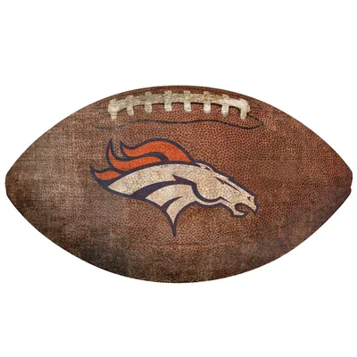 Denver Broncos 12'' Football Sign