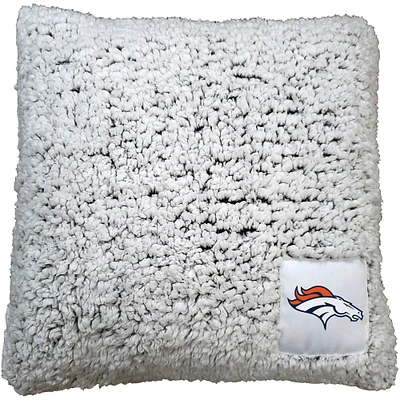 Oreiller Sherpa Frosty Broncos de Denver 16'' x 16''