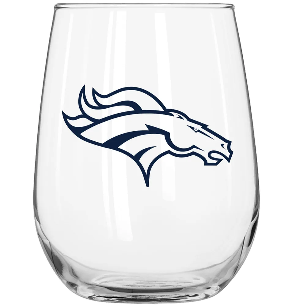 Lids Denver Broncos 16oz. Gameday Curved Beverage Glass