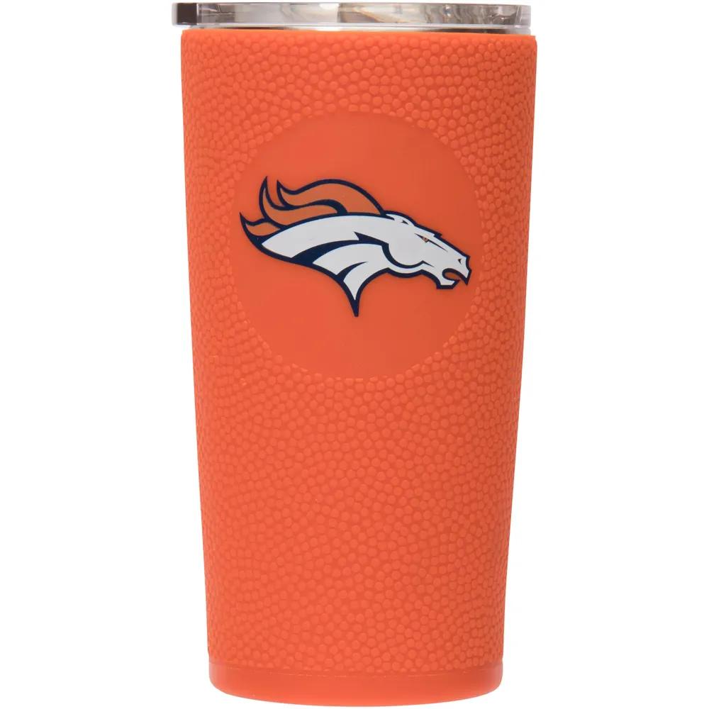 Denver Broncos 20oz. Stainless Steel with Silicone Wrap Tumbler