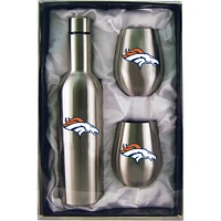 Broncos de Denver 28 oz. Bouteille et 12 oz. Ensemble de gobelets