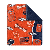 Denver Broncos 50” x 60” Dream Weave Throw Blanket