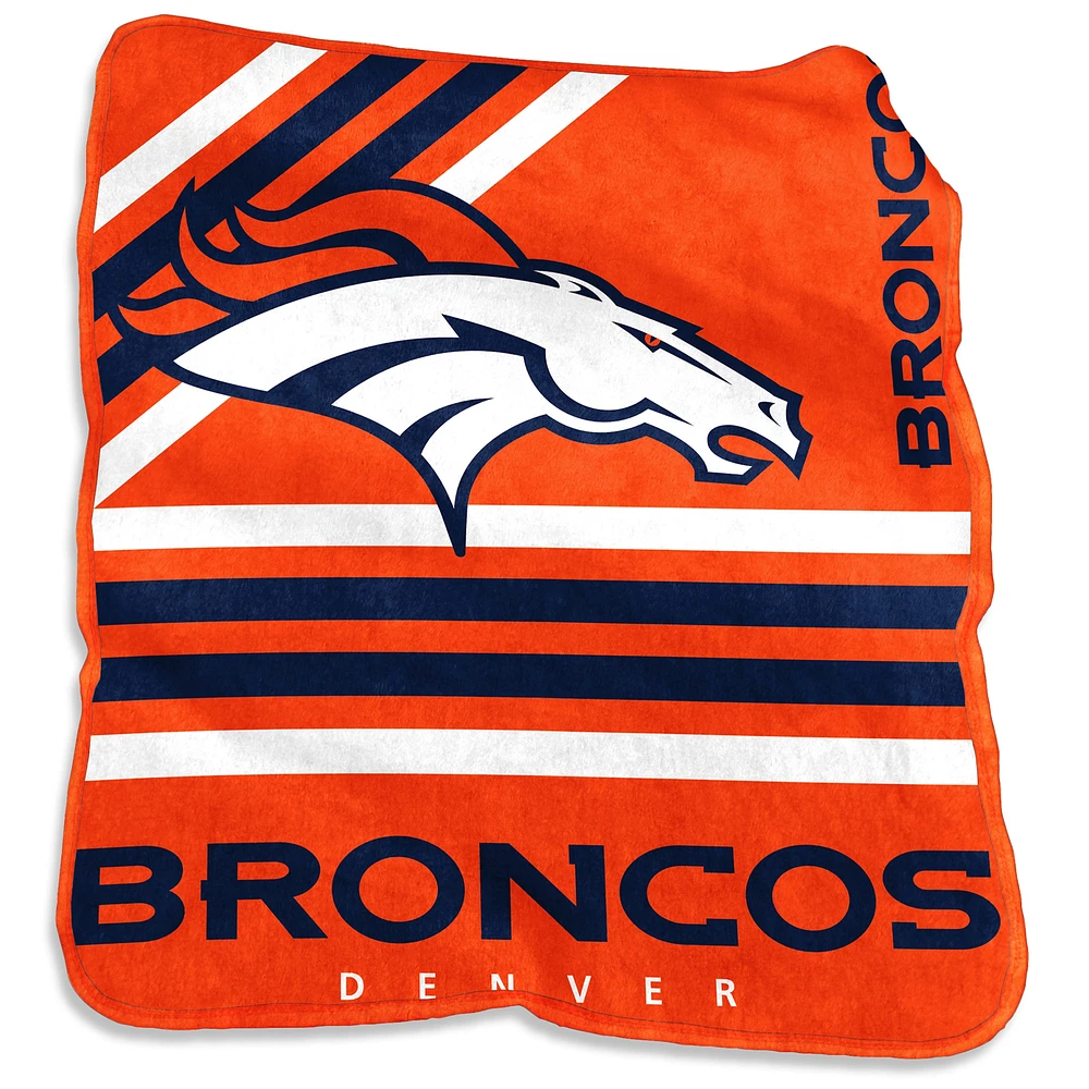 Denver Broncos 50'' x 60'' Plush Raschel Throw