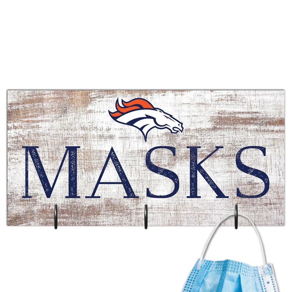 Denver Broncos Leash Holder Sign