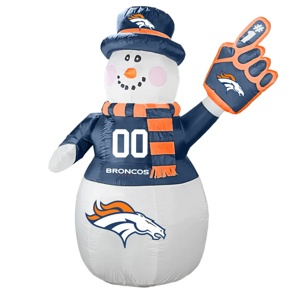 Lids Denver Broncos 7' Inflatable Snowman