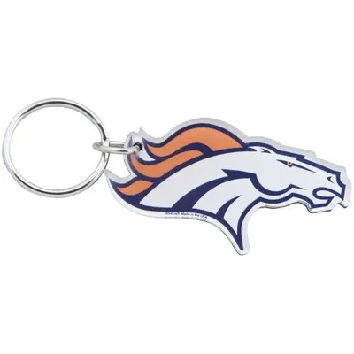 Denver Broncos High Definition Logo Keychain