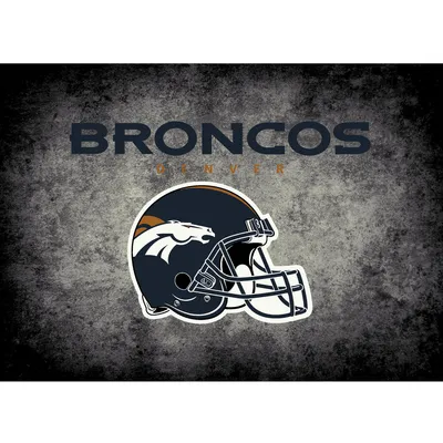 Denver Broncos Imperial 3'10" x 5'4" Distressed Rug