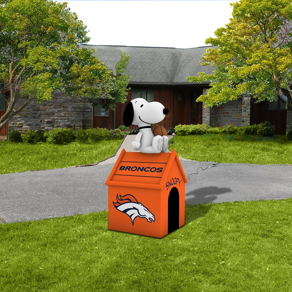 Niche gonflable Snoopy des Broncos de Denver