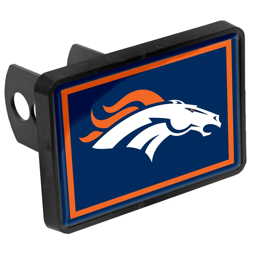 Housse d'attelage universelle en plastique Denver Broncos Logo 1,25" x 2"