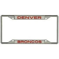 NFL Denver Broncos Metal License Plate Tag