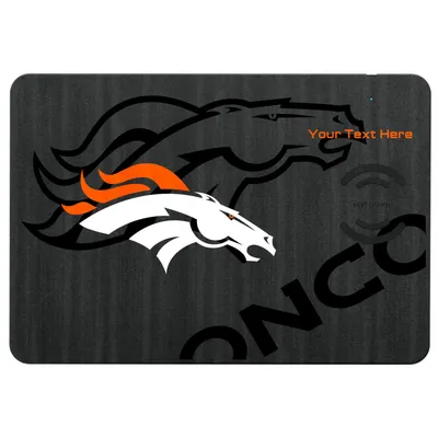 Denver Broncos Personalized Wireless Charger & Mouse Pad