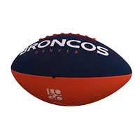 Ballon de football junior avec logo Pinwheel des Broncos de Denver